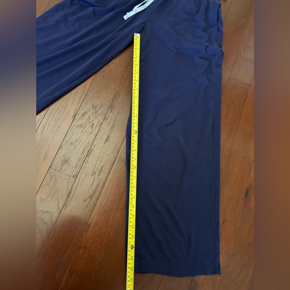 DKNY Pajama Lounge Pants Wide Leg Size S color Blue Super Soft draw string - Picture 6 of 9